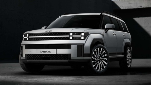 Hyundai công bố những thông tin chính thức đầu tiên của Santa Fe đời mới - Ảnh 2. Thiết kế Hyundai Santa Fe đời mới chắc chắn không thể nhầm với bản cũ vì khác biệt hoàn toàn - Ảnh: Hyundai