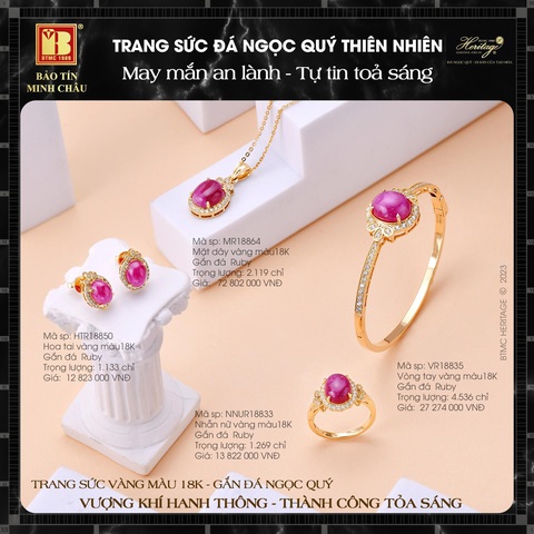 Cơ hội sắm vàng, trang sức hè, ưu đãi tới 40% tại Bảo Tín Minh Châu - Ảnh 2. Cơ hội sắm vàng, trang sức hè, ưu đãi tới 40% tại Bảo Tín Minh Châu - Ảnh 2.