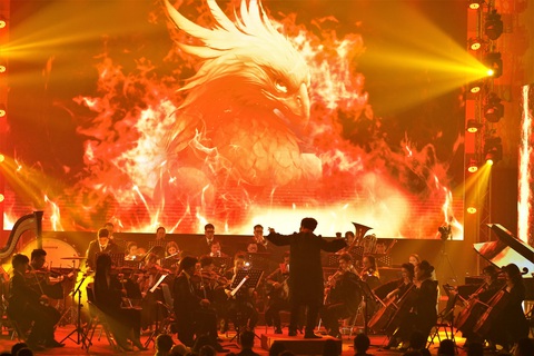 Concert Potterphonic được đầu tư chăm chút cả phần nghe lẫn phần nhìn Concert Potterphonic được đầu tư chăm chút nên hoành tráng cả phần thị giác