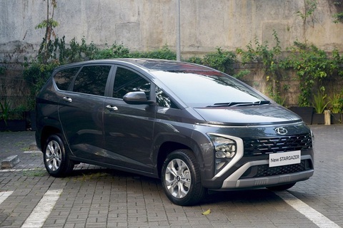 Hyundai Stargazer đón bản cập nhật đầu tiên, có cấu hình mới - Ảnh 1. Hyundai Stargazer đang là cái tên khá hot trong khu vực sau khi mở bán rộng rãi vào năm ngoái - Ảnh: Kompas