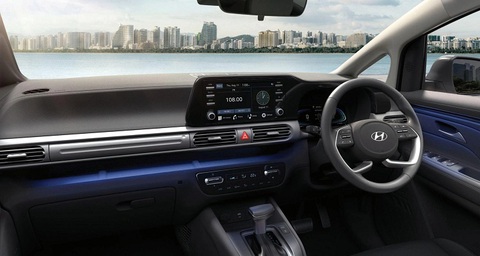 Hyundai Stargazer đón bản cập nhật đầu tiên, có cấu hình mới - Ảnh 2. Giao diện táp lô mới của Hyundai Stargazer 2024 - Ảnh: Hyundai
