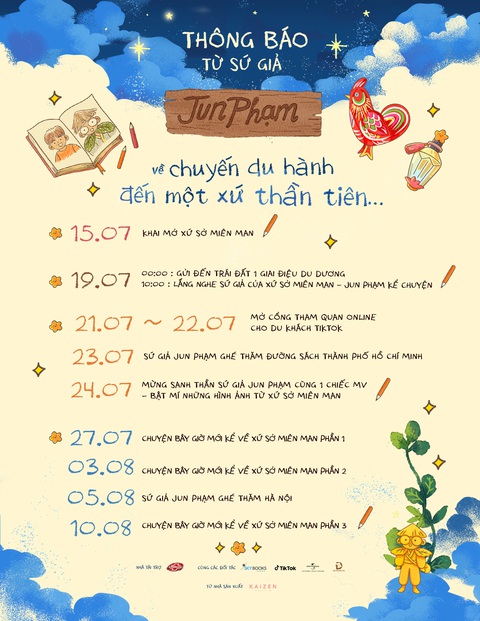 Các hoạt động đồng hành cùng Xứ sở miên man Các hoạt động đồng hành cùng Xứ sở miên man