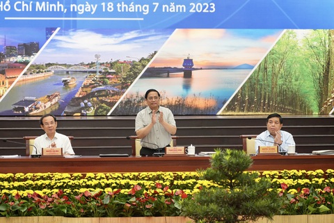 Thành lập Hội đồng điều phối vùng Đông Nam Bộ do Thủ tướng làm chủ tịch - Ảnh 1. Thủ tướng Phạm Minh Chính làm chủ tịch Hội đồng điều phối vùng Đông Nam Bộ - Ảnh: HỮU HẠNH