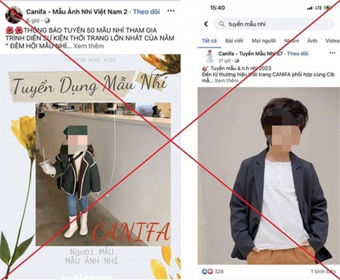 Bộ Công an cảnh báo bẫy lừa 'tuyển người mẫu nhí’ để chiếm đoạt tài sản - Ảnh 1. Thời gian gần đây xảy ra nhiều vụ lừa tuyển người mẫu nhí để chiếm đoạt tài sản của phụ huynh - Ảnh: Bộ CA