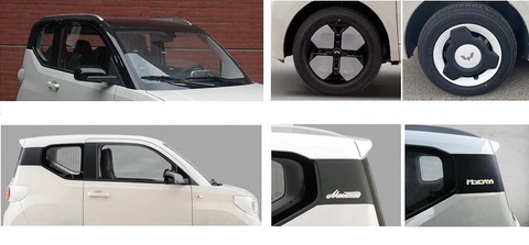 Ra mắt Việt Nam chưa bao lâu, Wuling HongGuang MiniEV đã có mẫu mới: Dài hơn, khỏe hơn - Ảnh 3. Hình ảnh của Wuling HongGuang MiniEV mới trên trang web của Bộ Công nghiệp và Công nghệ thông tin Trung Quốc - Ảnh chụp màn hình/Sohu