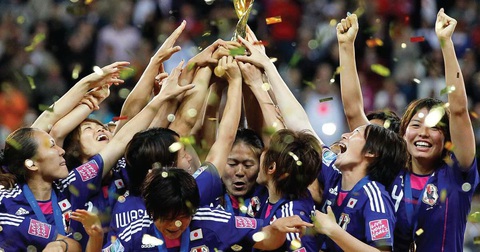 Số phận các đội tuyển châu Á lần đầu dự World Cup nữ ra sao? - Ảnh 2. Tuyển nữ Nhật Bản giành chức vô địch World Cup 2011 dù có khởi đầu khó khăn tại đấu trường này - Ảnh: GETTY