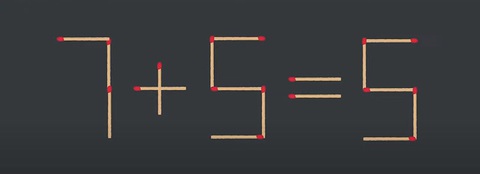 Thử tài IQ: Di chuyển một que diêm để 8-1=0 thành phép tính đúng - Ảnh 7. Thử tài IQ: Di chuyển một que diêm để 8-1=0 thành phép tính đúng - Ảnh 7.