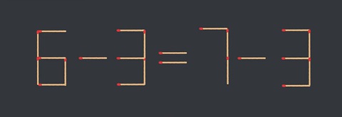 Thử tài IQ: Di chuyển một que diêm để 2-9=-5 thành phép tính đúng - Ảnh 7. Thử tài IQ: Di chuyển một que diêm để 2-9=-5 thành phép tính đúng - Ảnh 7.