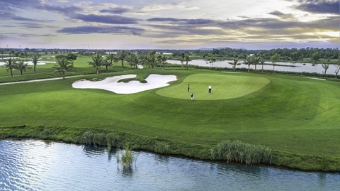 Thủ tướng đồng ý cho Vingroup tăng vốn Vinpearl Golf Hải Phòng lên hơn 55.800 tỉ đồng - Ảnh 1. Vinpearl Golf Hải Phòng sẽ chuyển một phần diện tích đất sang xây biệt thự, nhà liền kề - Ảnh: Vinhomes