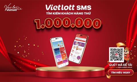Vietlott SMS tìm kiếm người chơi thứ 1.000.000 - Ảnh 1. Vietlott SMS tìm kiếm người chơi thứ 1.000.000 - Ảnh 1.
