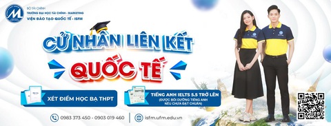 Trường ĐH Tài chính - Marketing: Bằng đại học quốc tế Hoa Kỳ với chi phí hợp lý - Ảnh 2. Chương trình cử nhân liên kết quốc tế
