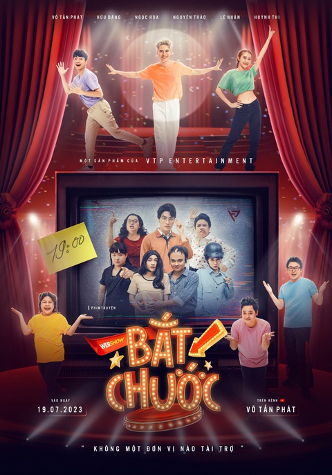 Fan phì cười vì màn flexing 'không một đơn vị nào tài trợ' của Võ Tấn Phát - Ảnh 1. Poster đầu tư của web show Bắt Chước