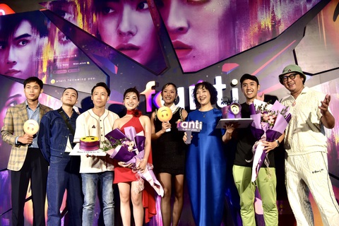 NSND Lê Khanh thừa nhận thất nghiệp khi đóng ‘Fanti’ - Ảnh 2. Diễn viên và ê kíp sản xuất của Fanti tại sự kiện - Ảnh: T.T.D.