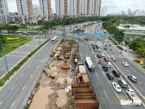 Sẽ sớm khắc phục bất cập tại nút giao thông An Phú - Ảnh 2. Sẽ sớm khắc phục bất cập tại nút giao thông An Phú - Ảnh 2.