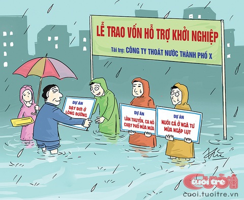 Trao vốn hỗ trợ start-up mùa mưa - Ảnh 1. Trao vốn hỗ trợ start-up mùa mưa - Ảnh 1.
