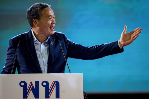 Ông Srettha Thavisin được đánh giá là ứng viên thủ tướng tiềm năng của đảng Pheu Thai - Ảnh: AFP Ông Srettha Thavisin được đánh giá là ứng viên thủ tướng tiềm năng của Đảng Pheu Thai - Ảnh: AFP