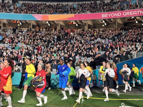 An ninh thắt chặt, khán giả xem khai mạc World Cup nữ trong an toàn - Ảnh 7. Ảnh: TRUNG NGHĨA