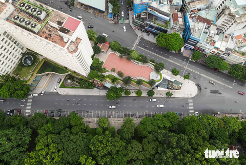 Bốn vị trí dự kiến xây nhà xe cao tầng ở TP.HCM ra sao? - Ảnh 4. Vị trí này khá thoáng đãng, nằm gần các tuyến đường lớn như Phạm Hồng Thái, Nguyễn Thị Nghĩa, Cách Mạng Tháng Tám, Hàm Nghi và các chợ Bến Thành, ga ngầm metro số 1...