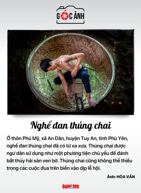 Tin tức sáng 21-7: Xây dựng sàn thương mại điện tử hợp nhất 63 tỉnh, thành - Ảnh 7. Nghề đan thúng chai ở thôn Phú Mỹ, Tuy An, Phú Yên