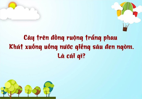 Câu đố hack não: Cái gì không đầu có cổ, không mồm có răng? - Ảnh 7. Câu đố hack não: Cái gì không đầu có cổ, không mồm có răng? - Ảnh 7.