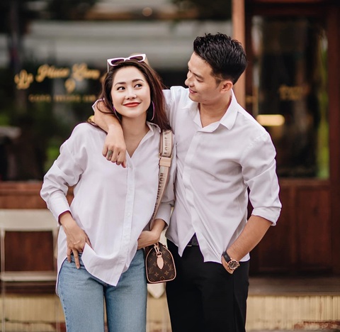 Lê Minh Thành và Tường Vi ngoài đời - Ảnh: Nhân vật cung cấp Lê Minh Thành và Tường Vi ngoài đời - Ảnh: Nhân vật cung cấp