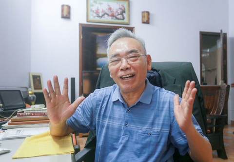 'Dự báo bão số 1 tương đối chính xác' - Ảnh 1. GS.TS Phan Văn Tân - Ảnh: C.TUỆ