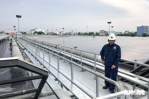 Cận cảnh nhà máy xử lý nước thải ngàn tỉ ở TP.HCM 7 năm “đói nước” - Ảnh 4. Tổng mức đầu tư dự án CRUS1 là 352 triệu USD (tương đương 8.160 tỉ đồng). Trong đó nguồn vốn vay ODA gần 288 triệu USD (6.678 tỉ đồng), vốn tài trợ không hoàn lại 5 triệu USD (116 tỉ đồng), vốn đối ứng 59 triệu USD (1.374 tỉ đồng). Tuy nhiên dự kiến đến năm 2028 dự án này mới có thể hoàn thành, như vậy nhà máy xử lý nước thải này sẽ còn “đói nước” thêm 5 năm nữa. Ảnh chụp nhà máy vào cuối năm 2017.