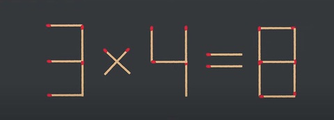 Thử tài IQ: Di chuyển một que diêm để 6-6=1 thành phép tính đúng - Ảnh 7. Thử tài IQ: Di chuyển một que diêm để 6-6=1 thành phép tính đúng - Ảnh 7.