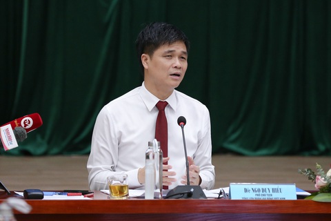 Ông Ngọ Duy Hiểu - phó chủ tịch Tổng liên đoàn Lao động Việt Nam - Ảnh: HÀ QUÂN Ông Ngọ Duy Hiểu - phó chủ tịch Tổng liên đoàn Lao động Việt Nam - Ảnh: HÀ QUÂN