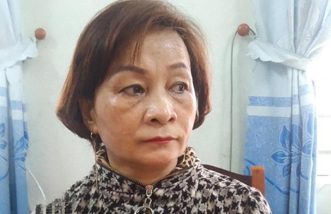 Tìm nạn nhân của... 'cục trầm 1 tỉ USD' - Ảnh 1. Bà Lê Thị Lan, người "nổ" bán cục trầm 1 tỉ USD để lừa đảo chiếm đoạt tài sản của người khác - Ảnh: T.M.