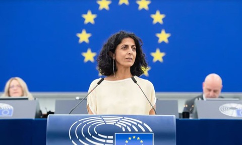 Khám xét nhà riêng nghị sỹ EU liên quan vụ Qatargate - Ảnh 1. Bà Marie Arena - Ảnh: EP