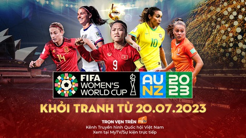 Xem trực tiếp trọn vẹn World Cup nữ 2023 trên Truyền hình MyTV - Ảnh 1. Xem trực tiếp trọn vẹn World Cup nữ 2023 trên Truyền hình MyTV - Ảnh 1.