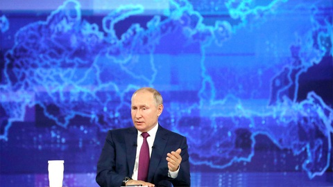 Ông Putin: Ukraine phản công thất bại, vũ khí phương Tây không giúp được gì - Ảnh 1. Tổng thống Nga Vladimir Putin - Ảnh: KREMLIN.RU