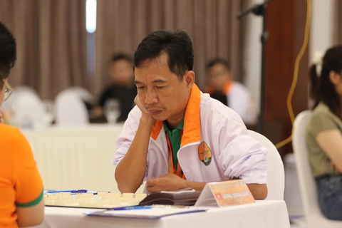 Đặc cấp đại sư Trung Quốc 'đòi nợ' Uông Dương Bắc - Ảnh 1. Uông Dương Bắc thua bán kết lượt đi Giải cờ tướng các danh thủ quốc tế - Ảnh: M.Q.