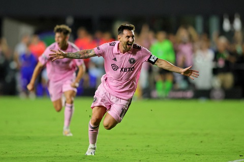 Messi rực sáng giúp Inter Miami thắng ngoạn mục - Ảnh 1. Messi tỏa sáng rực rỡ - Ảnh: REUTERS