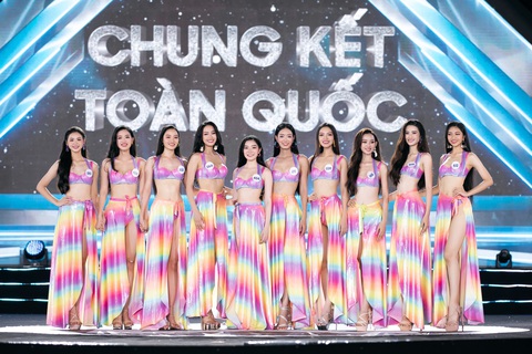 Top 10 Hoa hậu Thế giới Việt Nam 2023 Top 10 Hoa hậu Thế giới Việt Nam 2023 - Ảnh: KIẾNG CẬN TEAM