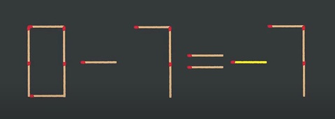 Thử tài IQ: Di chuyển một que diêm để -2+0=4 thành phép tính đúng - Ảnh 1.