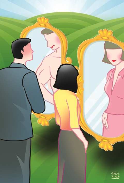 'Tân trang' để giữ lửa coi chừng... nguội luôn - Ảnh 1. Minh họa: ĐẶNG HỒNG QUÂN