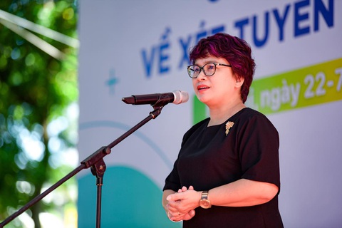 PGS.TS Nguyễn Thu Thủy, Vụ trưởng Vụ GD ĐH, Bộ GD-ĐT - Ảnh NAM TRẦN PGS.TS Nguyễn Thu Thủy, vụ trưởng Vụ Giáo dục đại học, Bộ Giáo dục và Đào tạo - Ảnh: NAM TRẦN