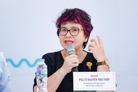 PGS.TS Nguyễn Thu Thủy, Vụ trưởng Vụ Giáo dục Đại học (Bộ GD-ĐT) - Ảnh: NAM TRẦN PGS.TS Nguyễn Thu Thủy, Vụ trưởng Vụ Giáo dục Đại học (Bộ GD-ĐT) - Ảnh: NAM TRẦN