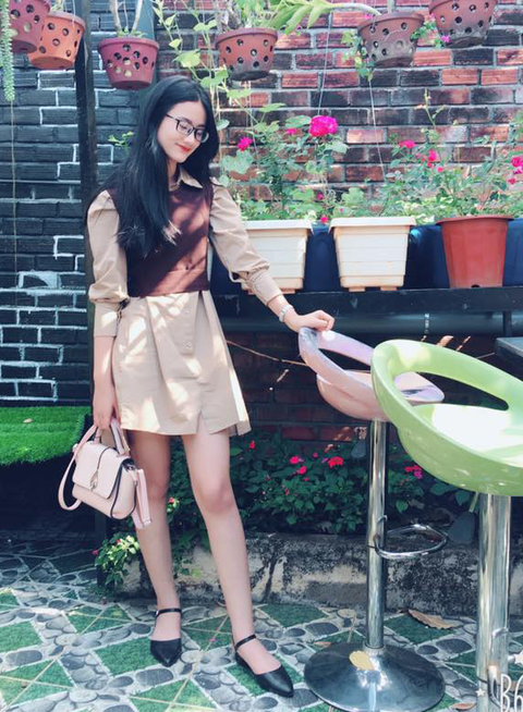 Cô được bạn bè khen "chuẩn siêu mẫu" Cô được bạn bè khen "chuẩn siêu mẫu"