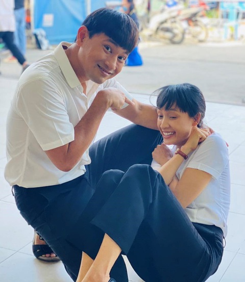 Huỳnh Đông và Lê Bê La trong phim Có hẹn với yêu thương - Ảnh: ĐPCC Huỳnh Đông và Lê Bê La trong phim Có hẹn với yêu thương - Ảnh: ĐPCC