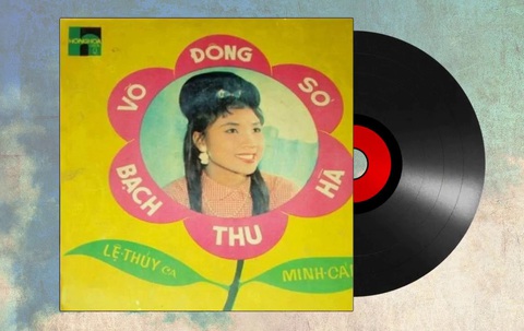 Thời hãng đĩa tung ra bài Võ Đông Sơ do Minh Cảnh ca thì một mặt đĩa là bài Võ Đông Sơ, mặt kia là bài Bạch Thu Hà do nghệ sĩ Lệ Thủy thể hiện - Ảnh tư liệu Thời hãng đĩa tung ra bài Võ Đông Sơ do Minh Cảnh ca thì một mặt đĩa là bài Võ Đông Sơ, mặt kia là bài Bạch Thu Hà do nghệ sĩ Lệ Thủy thể hiện - Ảnh tư liệu