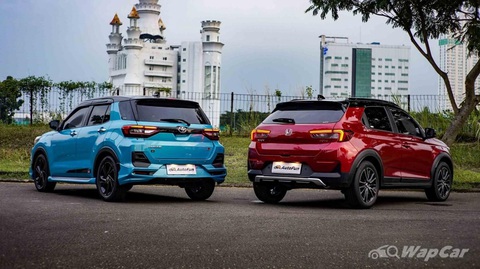 Honda WR-V áp đảo Toyota Raize ở thị trường đầu tiên mở bán rộng rãi - Ảnh 2. Toyota Raize là dòng tên có thiết kế thuộc diện cá tính nhất phân khúc của mình, nhưng thiết kế của Honda WR-V cũng không thiếu đi điểm nhấn - Ảnh: Wapcar