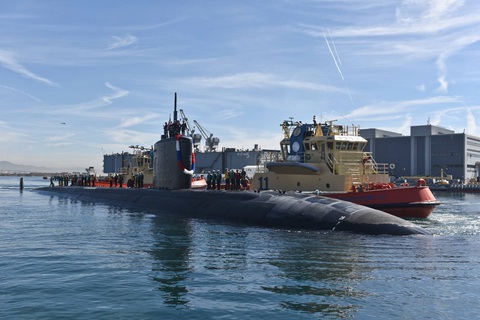 Tàu ngầm USS Annapolis của Mỹ - Ảnh: Lực lượng tàu ngầm Thái Bình Dương Tàu ngầm USS Annapolis của Mỹ - Ảnh: Lực lượng tàu ngầm Thái Bình Dương