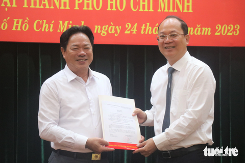 TP.HCM điều động nhiều cán bộ thuộc Đảng ủy khối cơ sở Bộ Xây dựng - Ảnh 3. Ông Nguyễn Phong Nhật giữ chức phó trưởng Ban Quản lý khu vực phát triển đô thị Tây Bắc - Ảnh: CẨM NƯƠNG