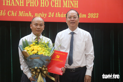 TP.HCM điều động nhiều cán bộ thuộc Đảng ủy khối cơ sở Bộ Xây dựng - Ảnh 5. Ông Nguyễn Xuân Ngọc được điều động tham gia Ban Chấp hành Đảng bộ, Ban Thường vụ Đảng ủy Khối Dân - Chính - Đảng TP.HCM nhiệm kỳ 2020-2025 - Ảnh: CẨM NƯƠNG