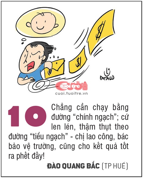 10 hiến kế vui để xin cho con vào lớp 1 - Ảnh 10. Len lén, thậm thụt theo đường “tiểu ngạch” cũng cho kết quả tốt ra phết đấy!