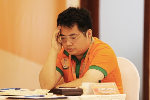 Đặc cấp đại sư Trung Quốc đoạt Cúp cờ tướng Phương Trang - Ảnh 4. Tưởng Xuyên vô địch Giải cờ tướng các danh thủ quốc tế 2023 - Ảnh: M.Q.