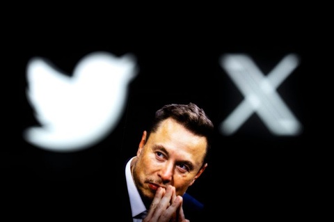 Nỗi ám ảnh lâu dài của tỉ phú Elon Musk với chữ X từ cô hầu bàn - Ảnh 2. Tỉ phú Elon Musk quyết đổi logo Twitter vì tham vọng hay che giấu thất bại? - Ảnh: MIRROR